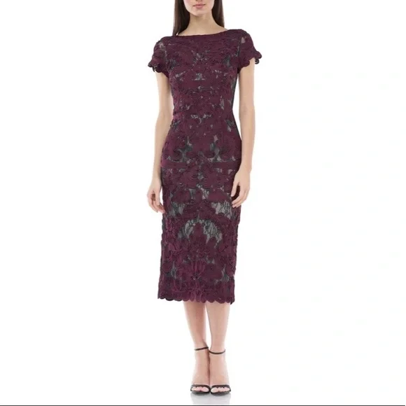 Js collections soutache midi dress deals
